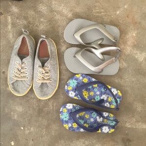 Baby Flip Flop and Sneaker Bundle